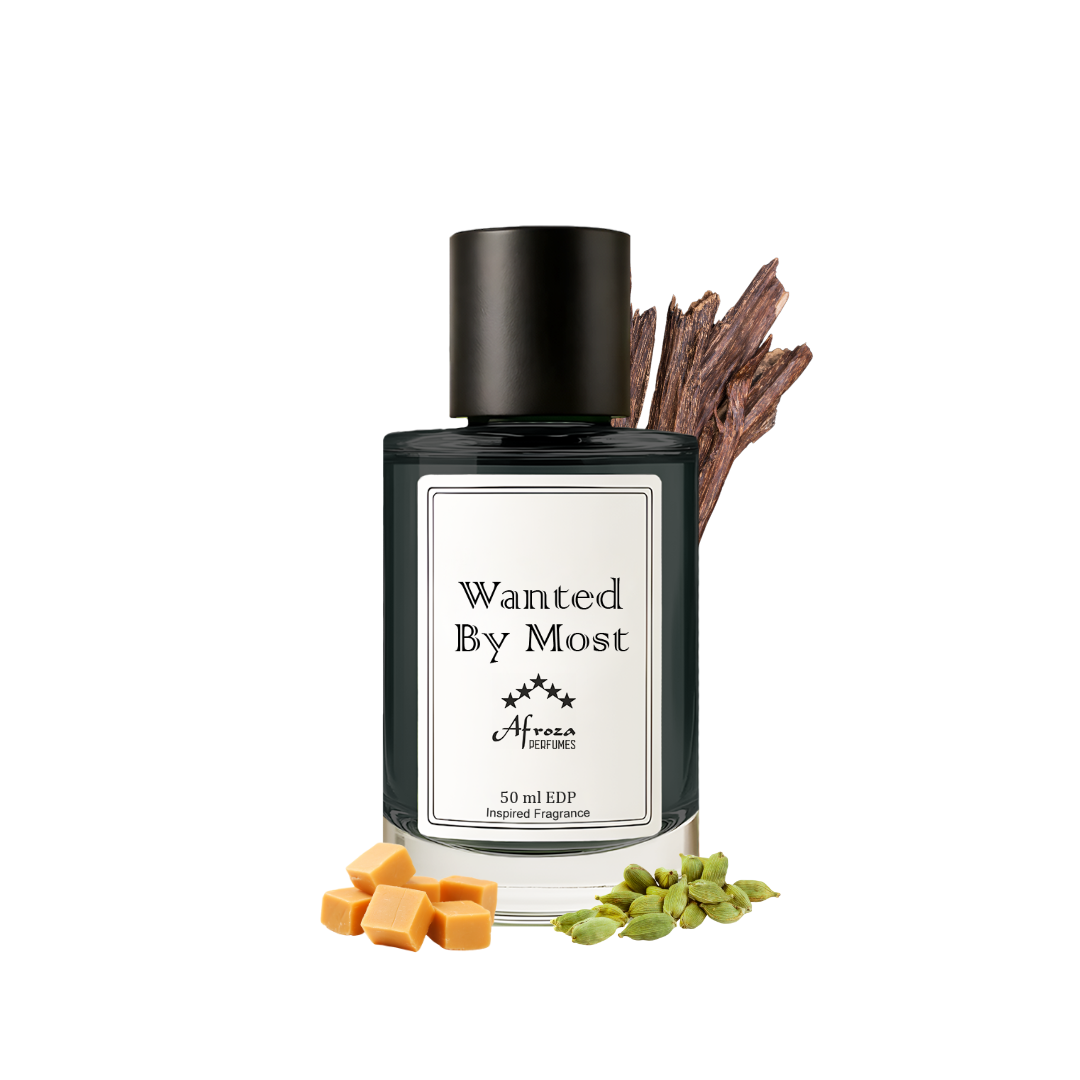 Wanted by Most Perfume for Men | Fresh Spicy Woody Citrus Fragrance | 50ml Unisex Eau de Parfum Spray | Luxury Gift for Him