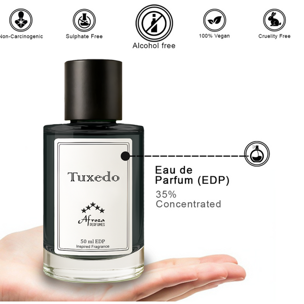 Tuxedo Perfume for Men Warm Spicy Amber Woody Sophisticated