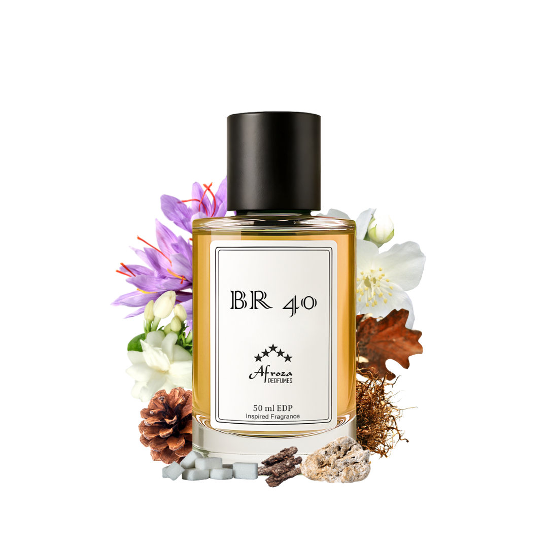 BR40 Perfume For Men & Women | Bold Woody Oriental Amber Oud Fragrance | 50ml Unisex Eau De Parfum Spray | Luxury Gift For Him & Her