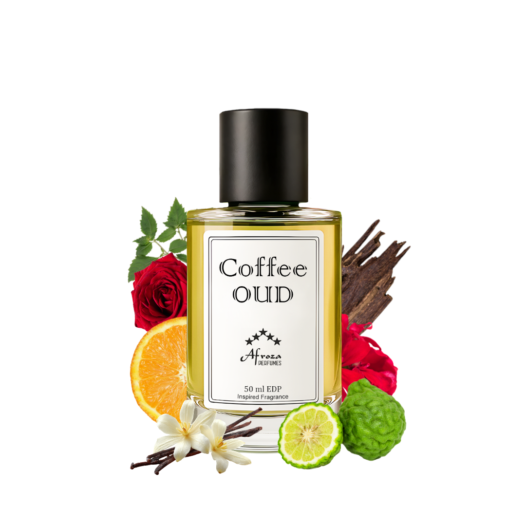 (Inspired By Kayali – Café Oud) Coffee Oud Perfume | Rich Coffee Oud Amber Woody Fragrance | 50ml Apparel Perfume | Luxury Gift For Him & Her