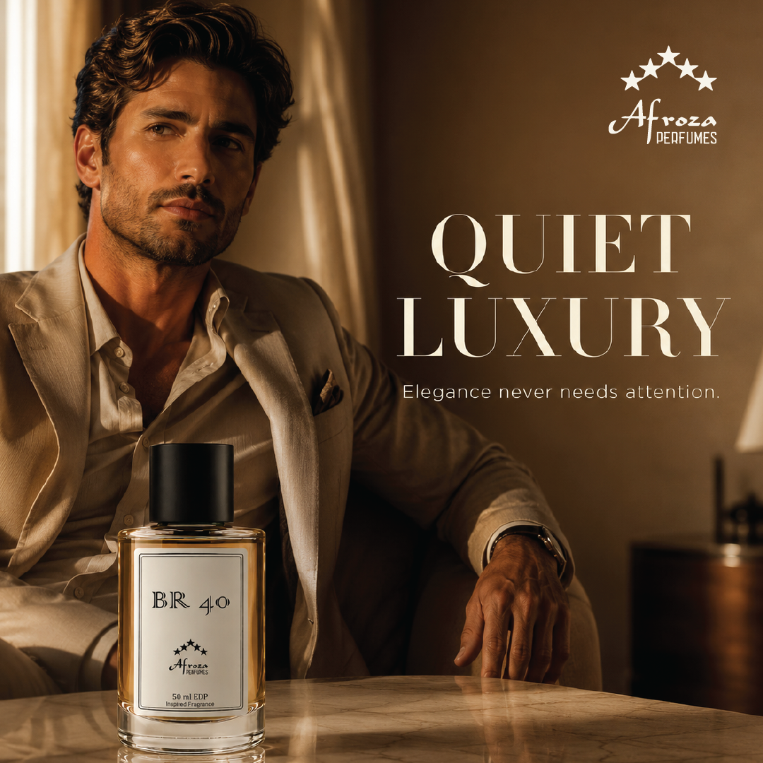 (Inspired by Baccarat Rouge 540) BR40 Perfume For Men & Women | Bold Woody Oriental Amber Oud Fragrance |  8 ml Unisex Eau De Parfum Spray | Luxury Gift For Him & Her