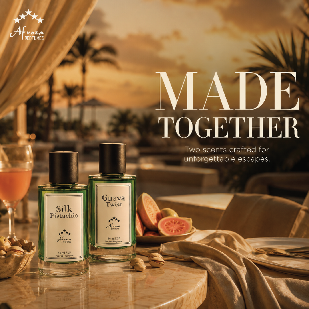 Silk Pistachio × Guava Twist – The Perfect Couple Combo