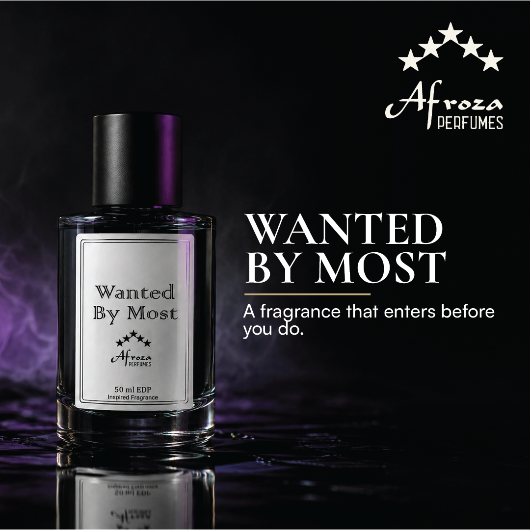 (Inspired by Azzaro Most Wanted) Wanted by Most Perfume for Men | Fresh Spicy Woody Citrus Fragrance | 50ml Unisex Eau de Parfum Spray | Luxury Gift for Him